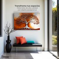 Cuadros Decorativos Canvas Revolution | Arbol Vida Tierra | Montaje1