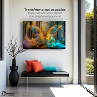 Cuadros Decorativos Canvas Revolution | Bosque De Cristal | Montaje1