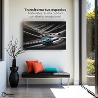 Cuadros Decorativos Canvas Revolution | Carretera Celeste | Montaje1