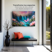 Cuadros Decorativos Canvas Revolution | Cascada De Alas | Montaje1
