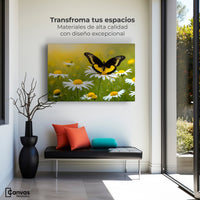 Cuadros Decorativos Canvas Revolution | Danza Entre Flores | Montaje1