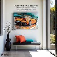 Cuadros Decorativos Canvas Revolution | Deportivo Mclaren | Montaje1