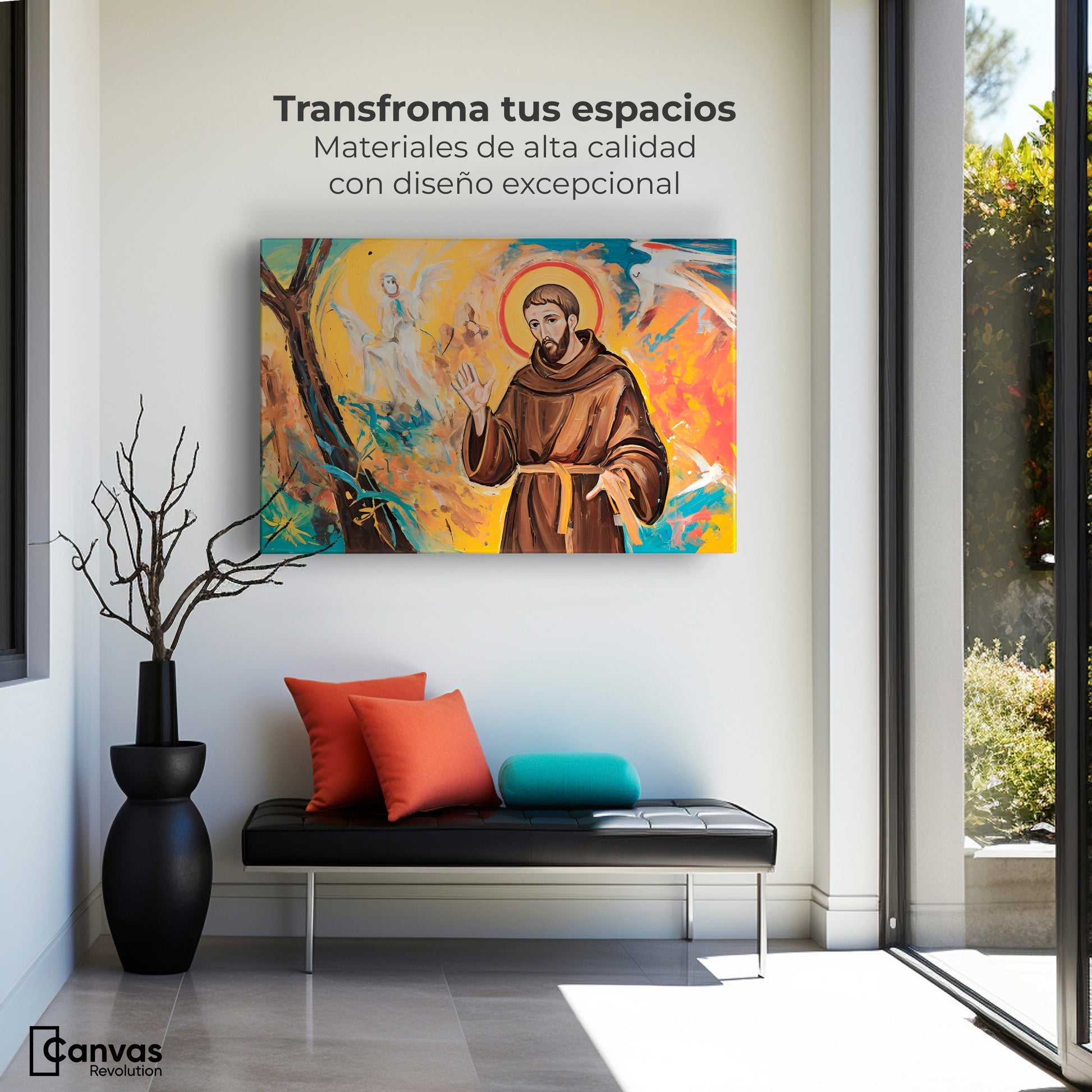 Cuadros Decorativos Canvas Revolution | Divina Inspiracion | Montaje1