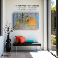 Cuadros Decorativos Canvas Revolution | Dormitorio En Arles | Montaje1