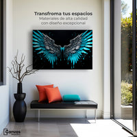 Cuadros Decorativos Canvas Revolution | Esencia De Angeles | Montaje1