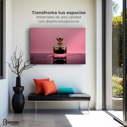 Cuadros Decorativos Canvas Revolution | Esencias Rosadas | Montaje1