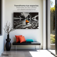 Cuadros Decorativos Canvas Revolution | Flotando Solo | Montaje1