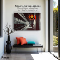 Cuadros Decorativos Canvas Revolution | Horas En Transito | Montaje1