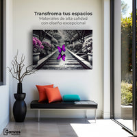 Cuadros Decorativos Canvas Revolution | Jardin En Vuelo | Montaje1