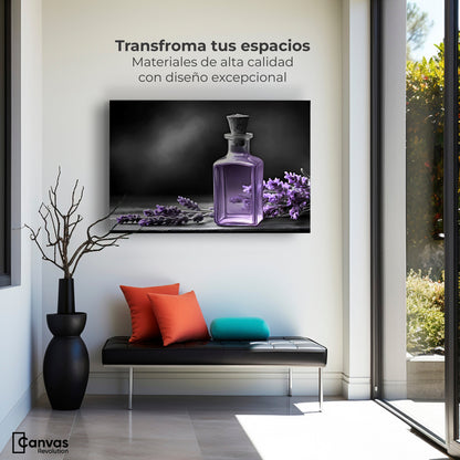 Cuadros Decorativos Canvas Revolution | Lavanda Y Encanto | Montaje1