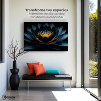Cuadros Decorativos Canvas Revolution | Loto En Sombra | Montaje1
