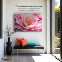 Cuadros Decorativos Canvas Revolution | Peonia Encanto | Montaje1