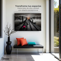 Cuadros Decorativos Canvas Revolution | Petalos De Muelle | Montaje1