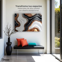 Cuadros Decorativos Canvas Revolution | Remolinos Elegantes | Montaje1