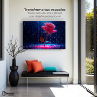 Cuadros Decorativos Canvas Revolution | Rosa Magia Pura | Montaje1