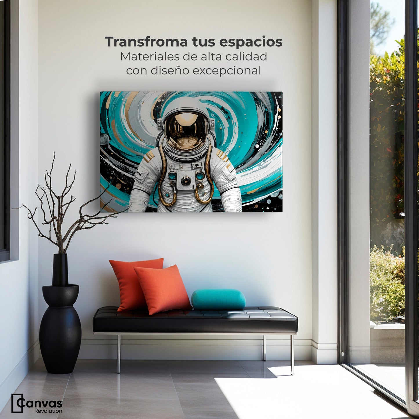 Cuadros Decorativos Canvas Revolution | Sueno De Astronauta | Montaje1