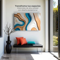 Cuadros Decorativos Canvas Revolution | Texturas Naturales | Montaje1