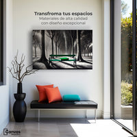 Cuadros Decorativos Canvas Revolution | Verde Y Palabras | Montaje1