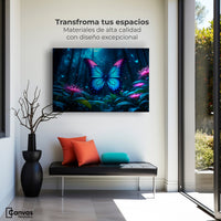 Cuadros Decorativos Canvas Revolution | Vuelo Brillante | Montaje1