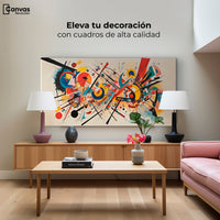 Cuadros Decorativos Canvas Revolution | Abstraccion Clasica | Montaje2