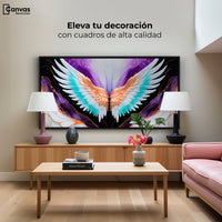 Cuadros Decorativos Canvas Revolution | Alas Angel Alma | Montaje2
