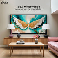 Cuadros Decorativos Canvas Revolution | Alas Angel Deco | Montaje2