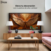 Cuadros Decorativos Canvas Revolution | Alas Angel Divino | Montaje2