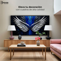 Cuadros Decorativos Canvas Revolution | Alas Angel Energia | Montaje2