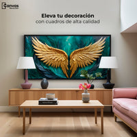 Cuadros Decorativos Canvas Revolution | Alas Angel Libre | Montaje2