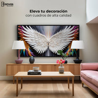 Cuadros Decorativos Canvas Revolution | Alas Angel Mistico | Montaje2