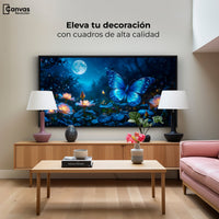 Cuadros Decorativos Canvas Revolution | Alas Nocturnas | Montaje2