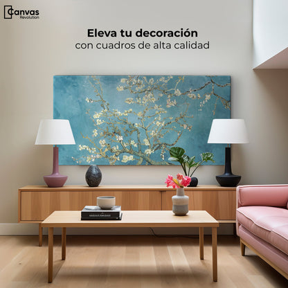 Cuadros Decorativos Canvas Revolution | Almendro En Flor | Montaje2