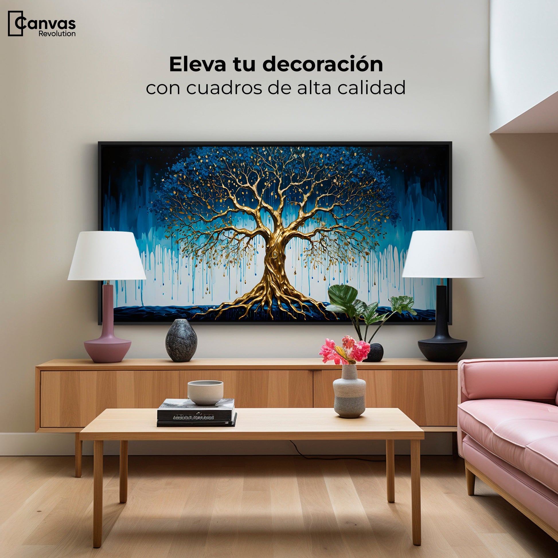 Cuadros Decorativos Canvas Revolution | Armonia Celestial | Montaje2