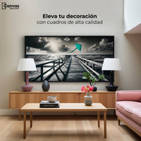Cuadros Decorativos Canvas Revolution | Aventura En Viento | Montaje2