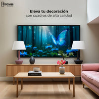 Cuadros Decorativos Canvas Revolution | Bosque Celeste | Montaje2