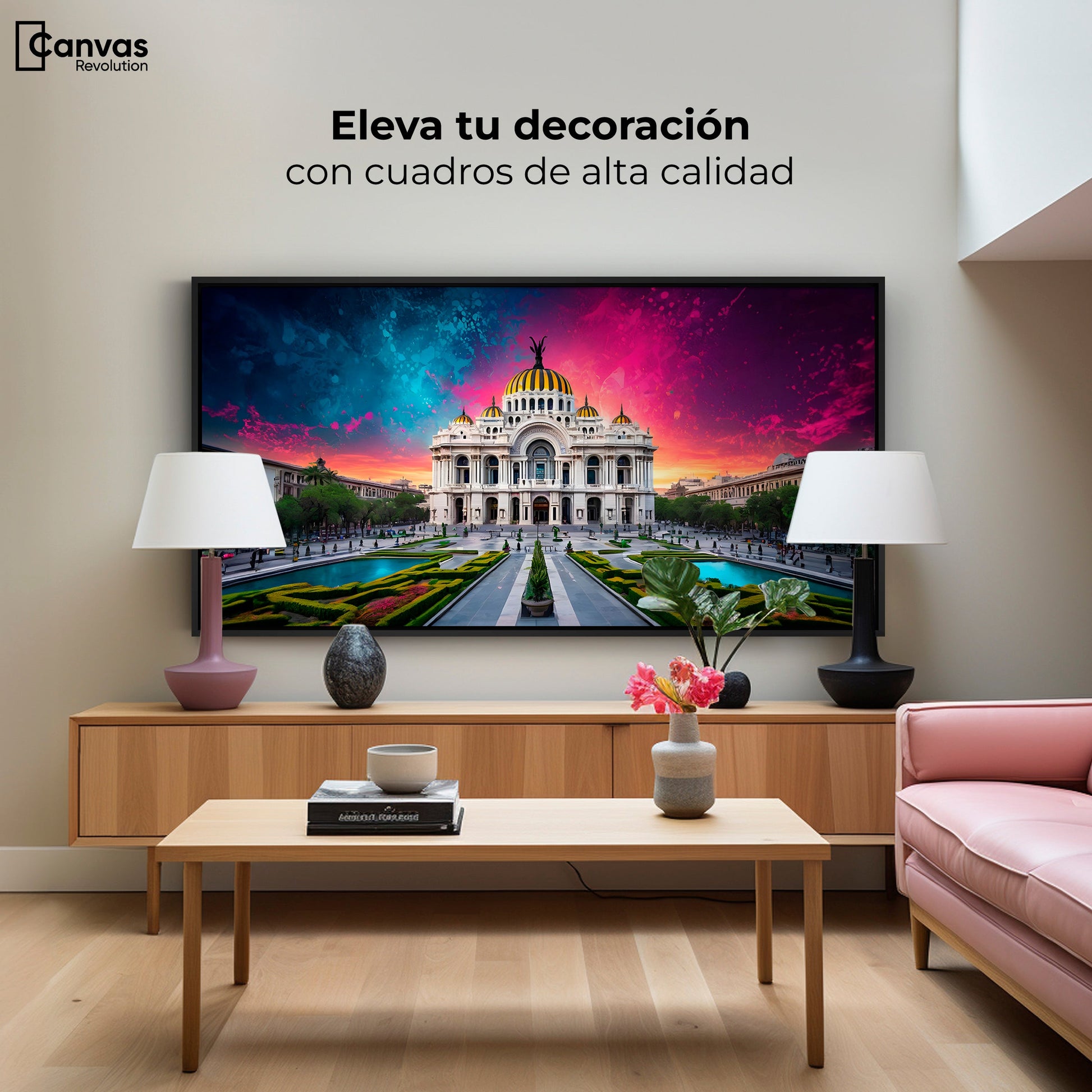 Cuadros Decorativos Canvas Revolution | Cosmos Bellas Artes | Montaje2