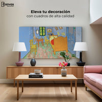 Cuadros Decorativos Canvas Revolution | Dormitorio En Arles | Montaje2