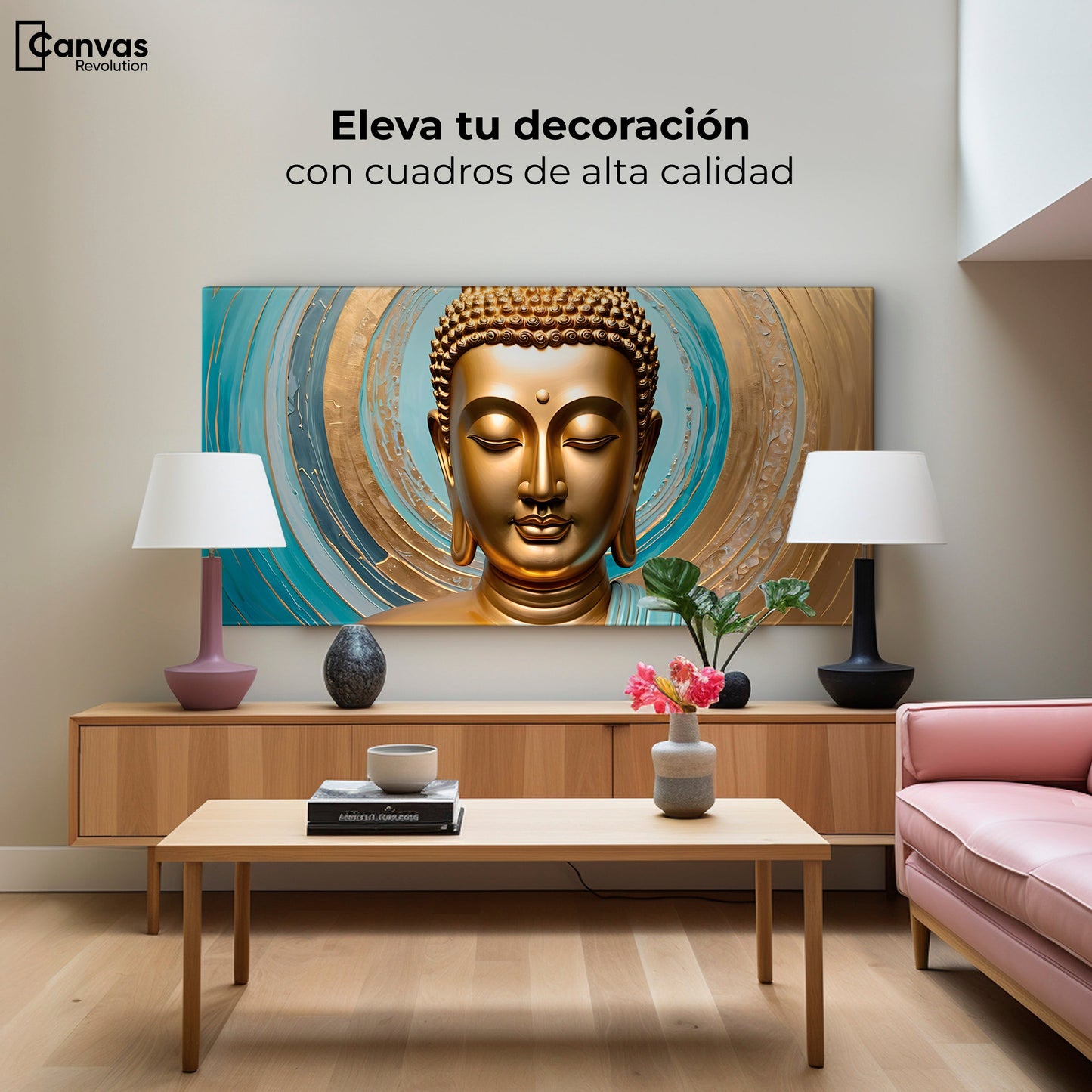 Cuadros Decorativos Canvas Revolution | Eco Del Nirvana | Montaje2