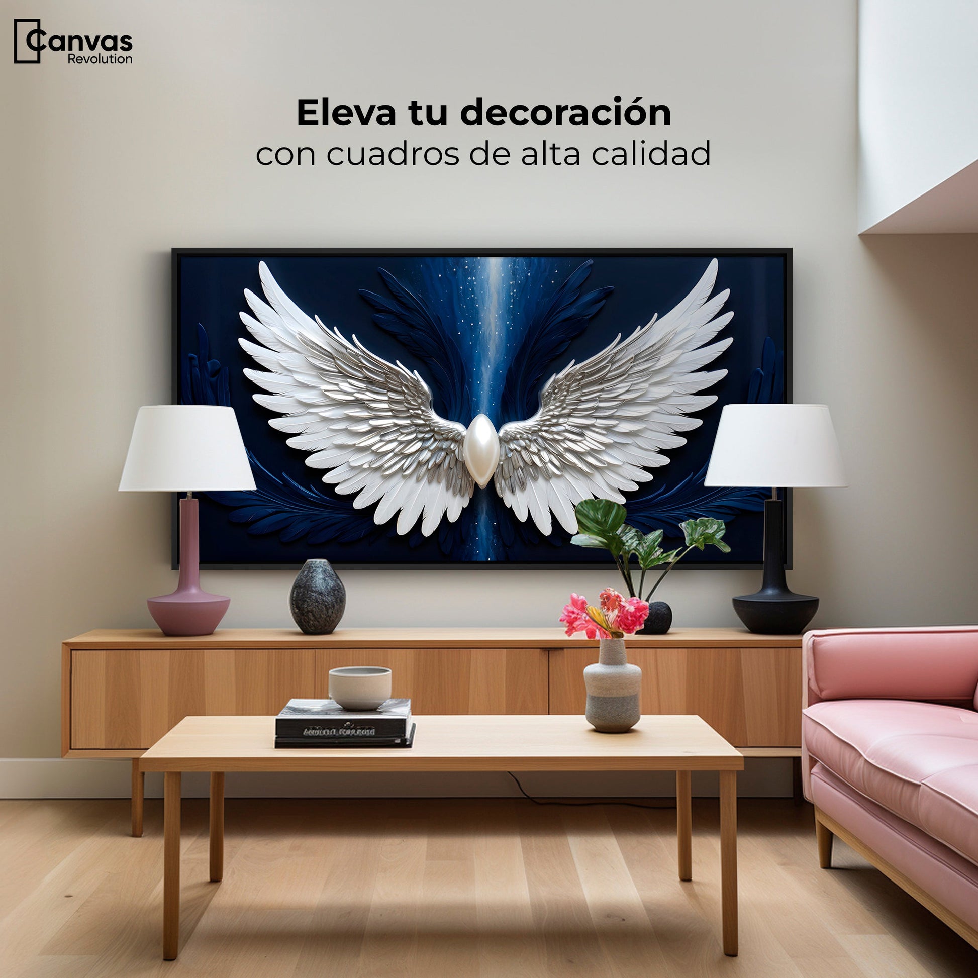 Cuadros Decorativos Canvas Revolution | Espiritu De Vuelo | Montaje2