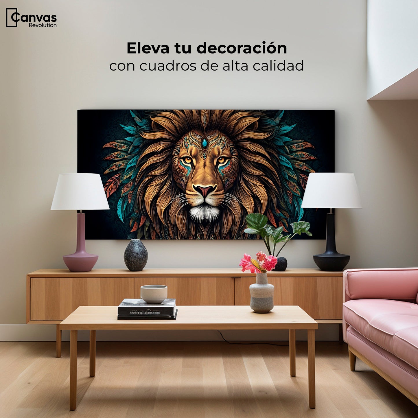 Cuadros Decorativos Canvas Revolution | Espiritu Salvaje | Montaje2