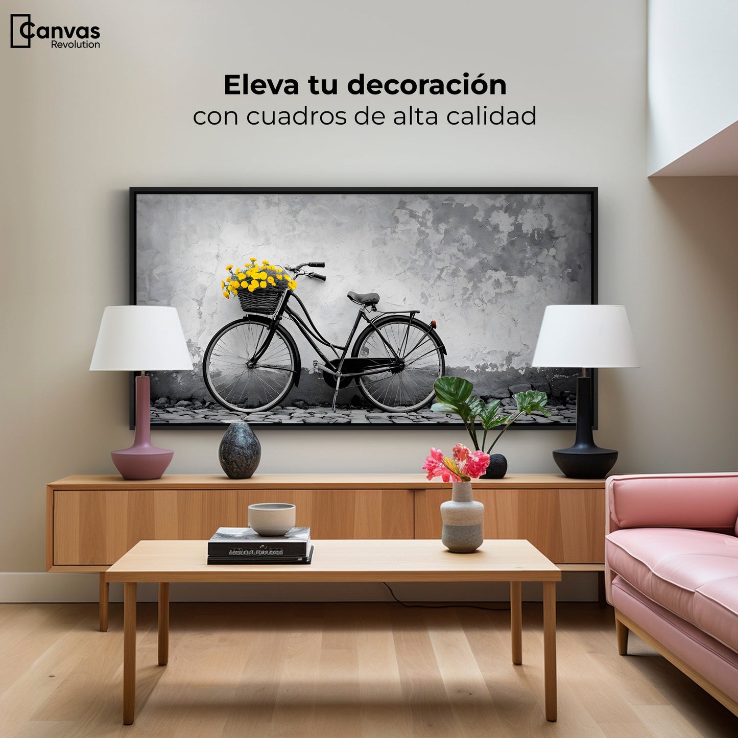 Cuadros Decorativos Canvas Revolution | Florece El Camino | Montaje2