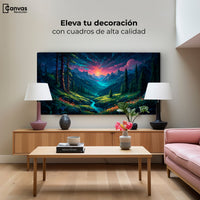 Cuadros Decorativos Canvas Revolution | Hermoso Atardecer | Montaje2