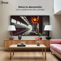 Cuadros Decorativos Canvas Revolution | Horas En Transito | Montaje2