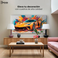 Cuadros Decorativos Canvas Revolution | Lotus Deportivo | Montaje2