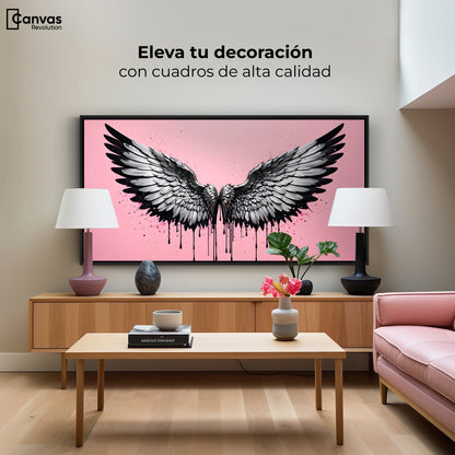 Cuadros Decorativos Canvas Revolution | Luz De Angeles | Montaje2