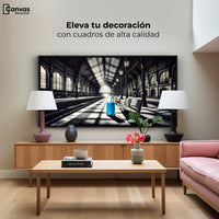 Cuadros Decorativos Canvas Revolution | Maleta En Espera | Montaje2