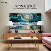 Cuadros Decorativos Canvas Revolution | Mar Y Cielo Unido | Montaje2