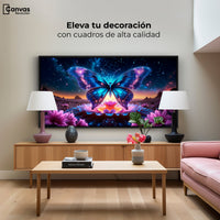 Cuadros Decorativos Canvas Revolution | Mariposa Encantada | Montaje2