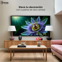 Cuadros Decorativos Canvas Revolution | Pasion Flor Eterna | Montaje2