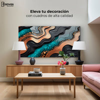 Cuadros Decorativos Canvas Revolution | Patrones Vibrantes | Montaje2